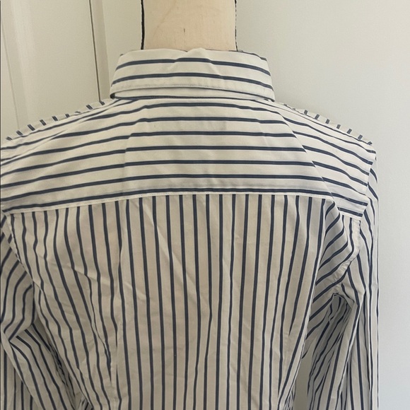 Banana Republic Blue and White Striped Shirt - Picture 10 of 10